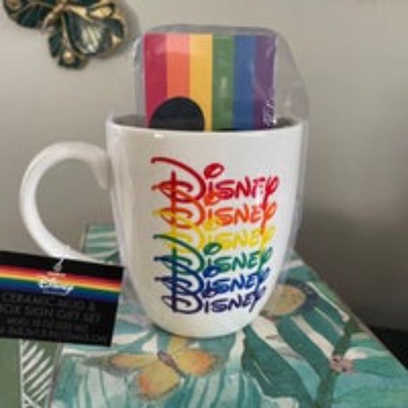Disney Kitchen Disney Pride Rainbow Collection Mug Set Poshmark